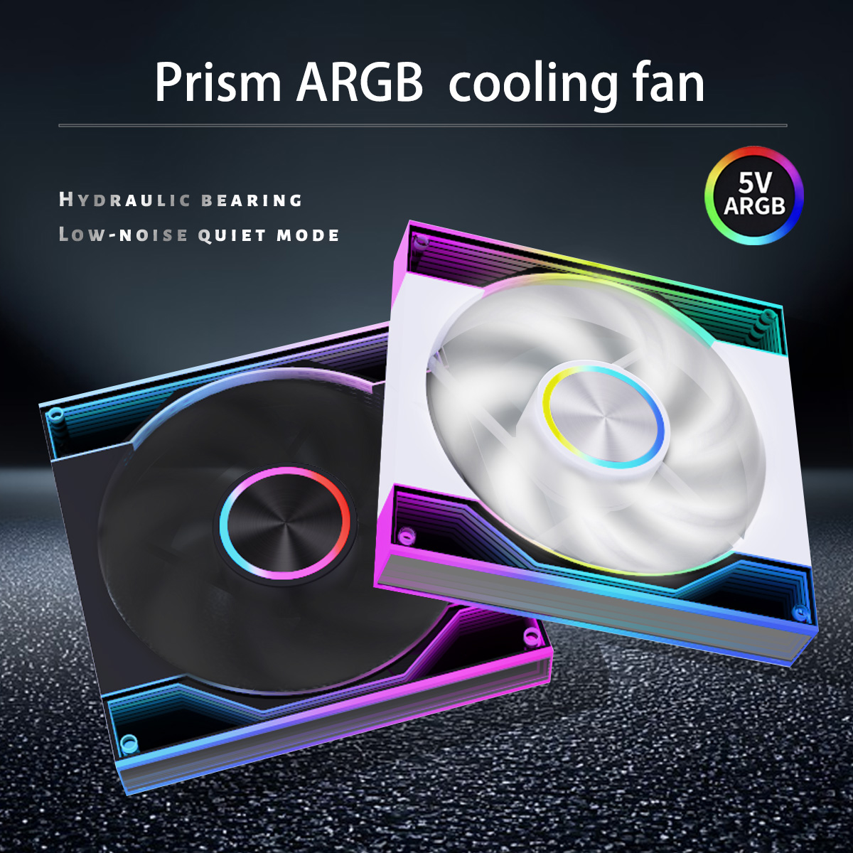 Esports Gaming Fan - ARGB PWM prism 10pro case cooling