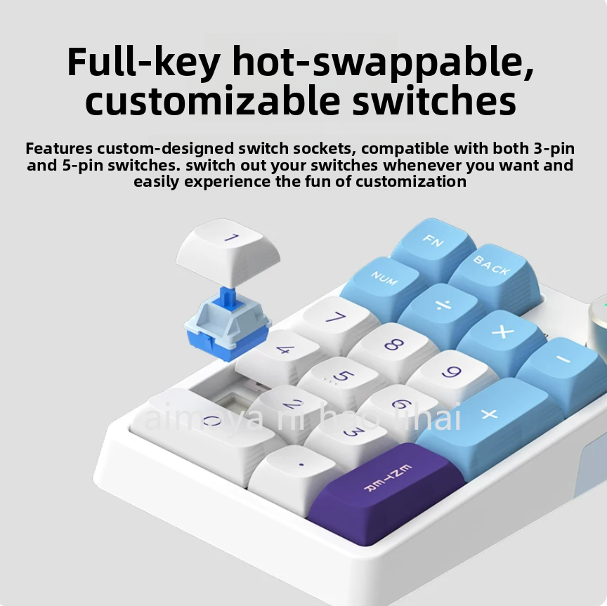 Gaming Esports Esports - Kzzi K20 Mini Keypad Three Mode