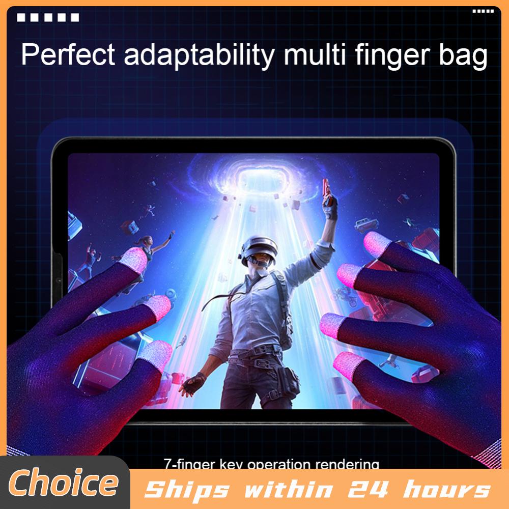 Esports Gaming Gloves - 1 Pair Five-Finger Gloves Highly Sensitive