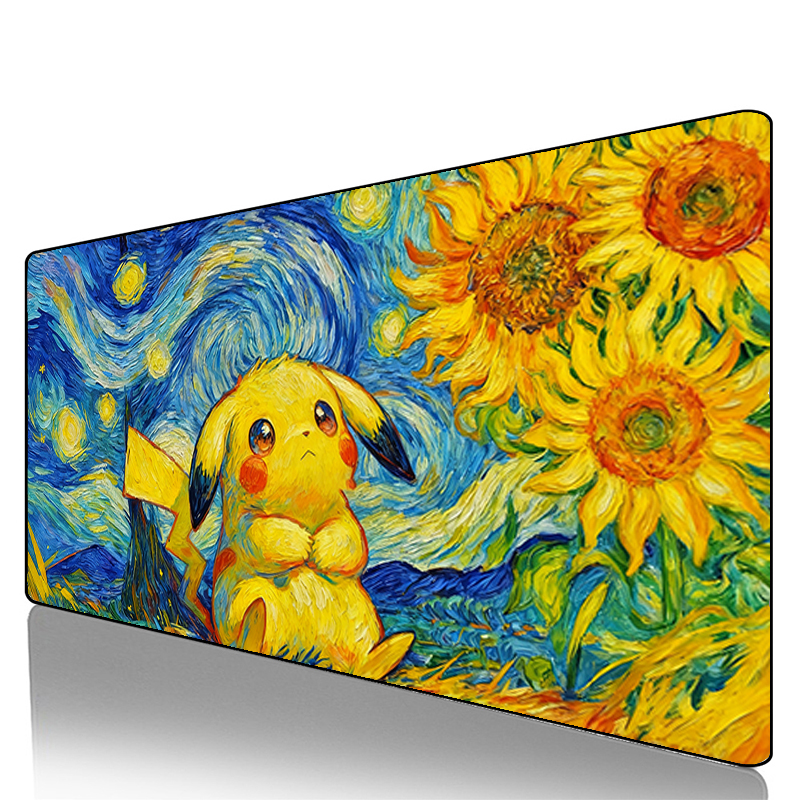 Mouse Gaming Esports - Mouse Pad Pokemon Pikachu Gengar Cool