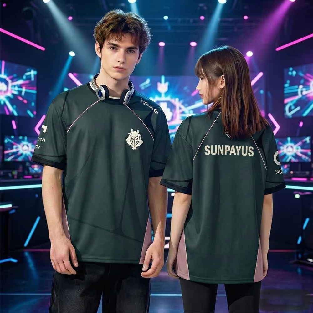 Esports Gaming Logo - G2 Esports SUNPAYUS Player Jersey, Dark