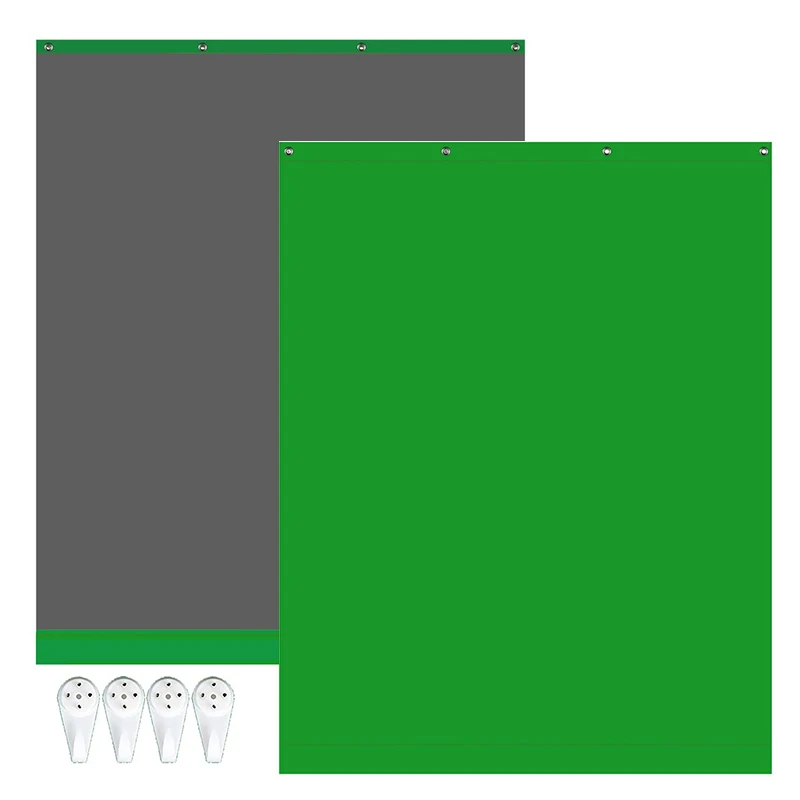 Green Screen Collapsible - Selens 150x200CM 2in1 Photography Photo Studio