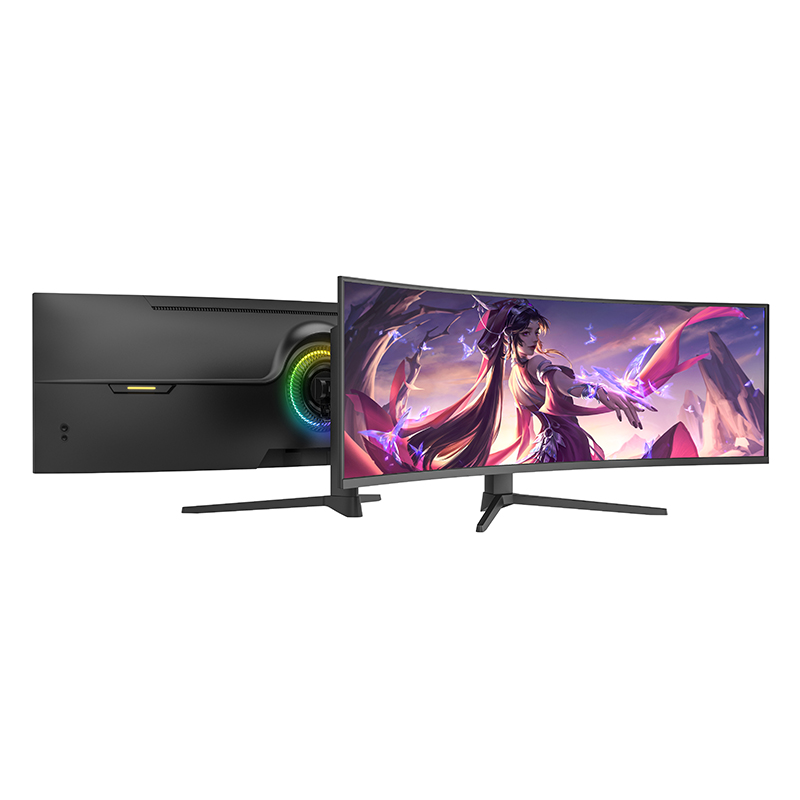 Gaming Monitor Curved - High Quality 49-Inch Curved 4K 5K