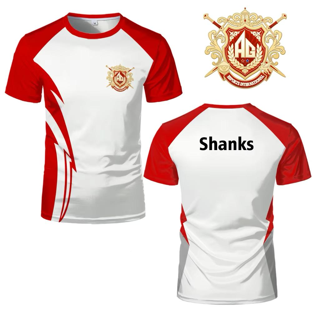 Esports Gaming T Shirt - 2025 Esports LPL AG.AL Team Uniforms