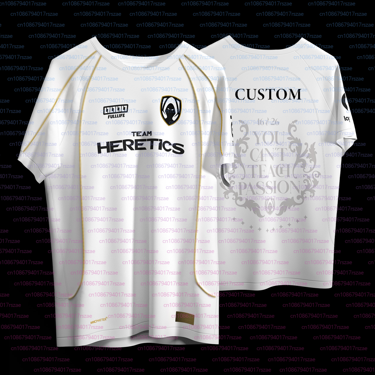 New 2026 Uniform Team Heretics - đánh giá và giá Esports Gaming T Shirt
