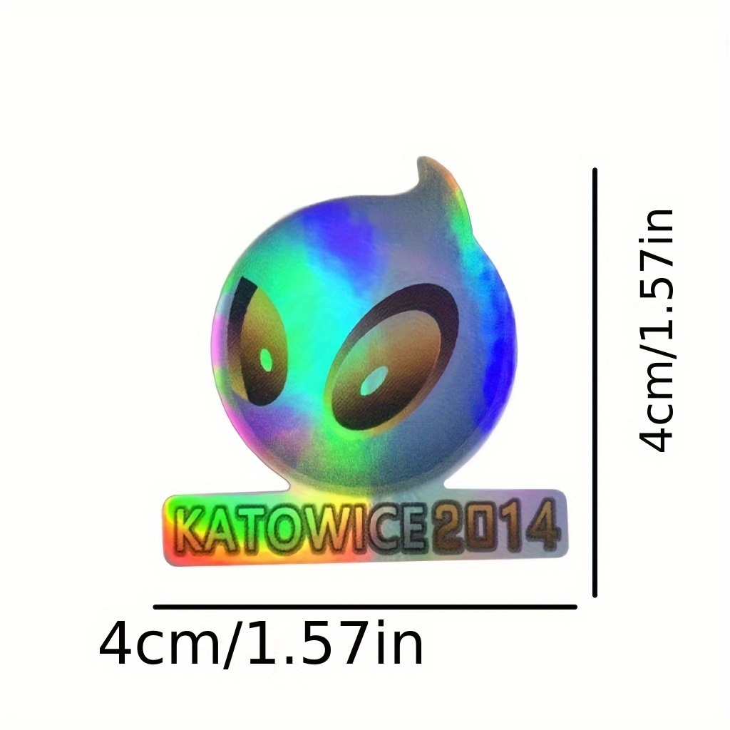 Holographic Gaming Sticker Set - đánh giá và giá Esports Gaming Logo