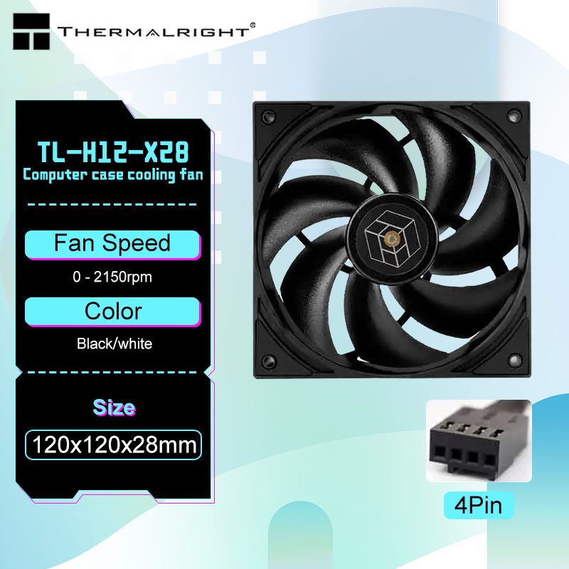Thermalright TL-H12-X28 PC Coo - đánh giá và giá Esports Gaming Fan