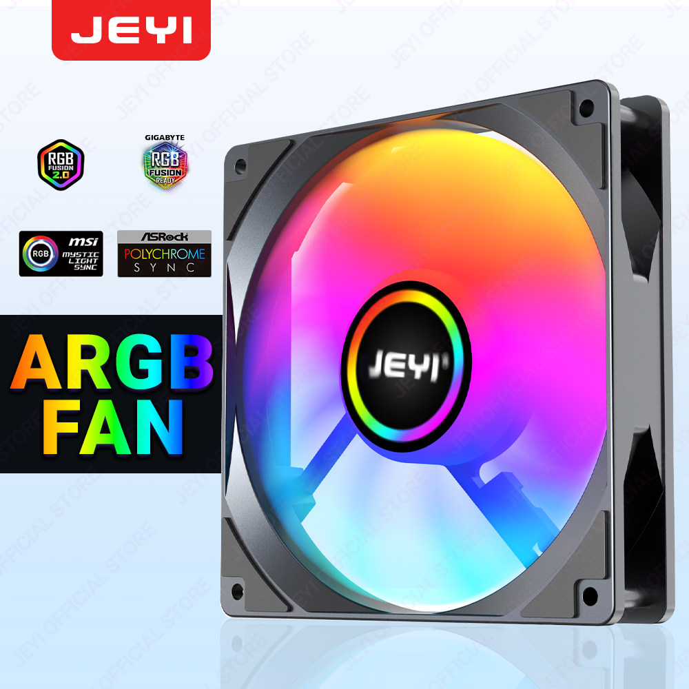 JEYI 120mm PC ARGB Cooling Fan - đánh giá và giá Esports Gaming Fan