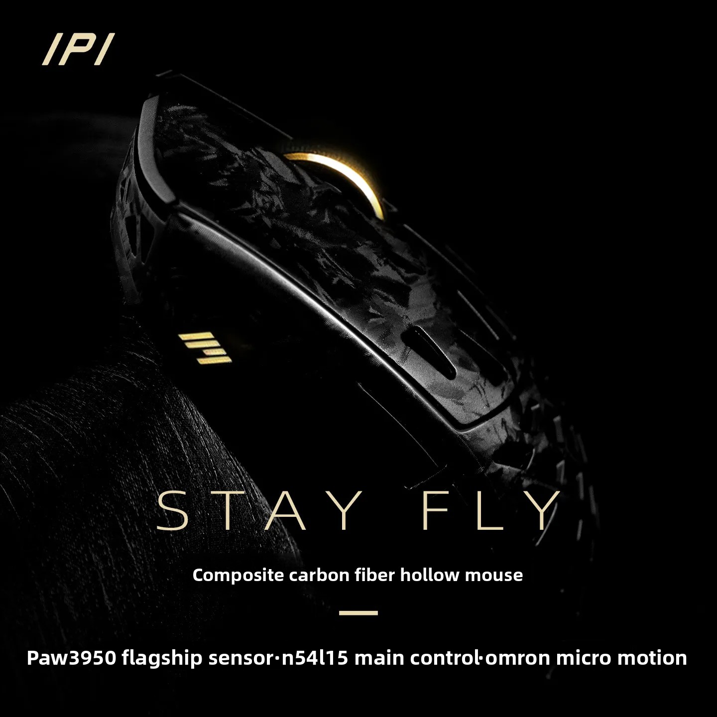 IPI STAY FLY Dual 8K PAW3950 M - đánh giá và giá Mouse Gaming Esports