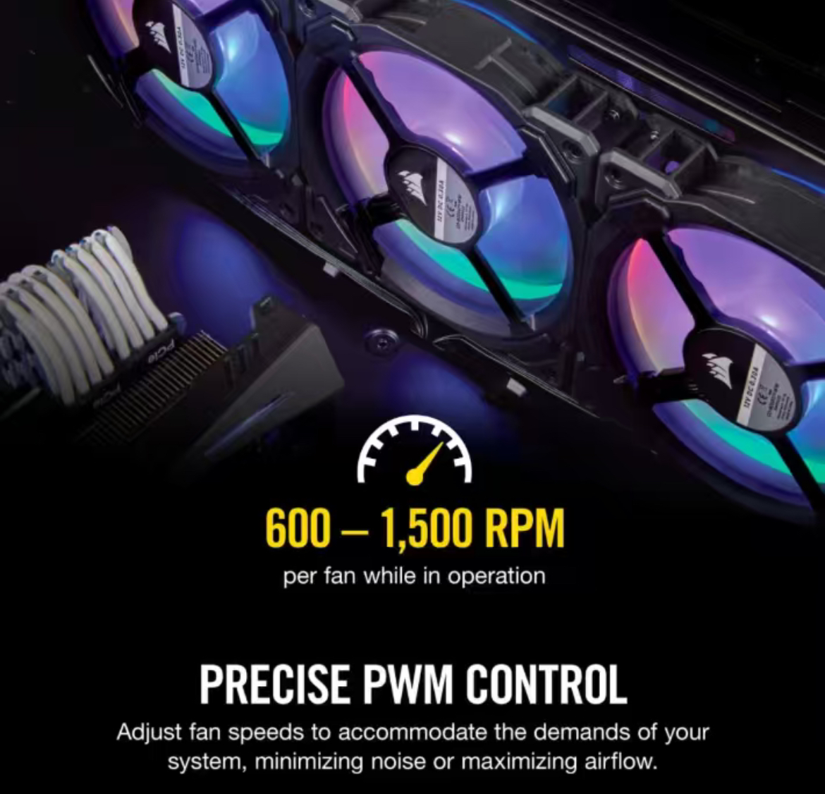 CORSAIR LL120 RGB 120mm Dual L - đánh giá và giá Esports Gaming Fan