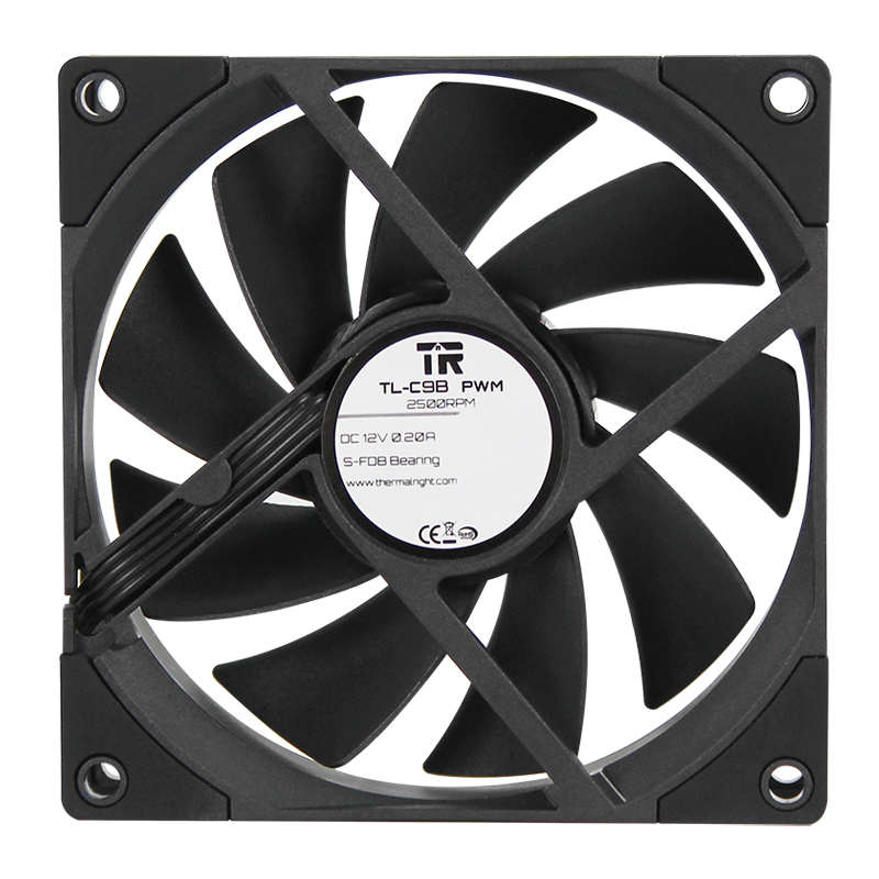 Thermalright TL-C9 TL-C9B TL-9 - đánh giá và giá Esports Gaming Fan