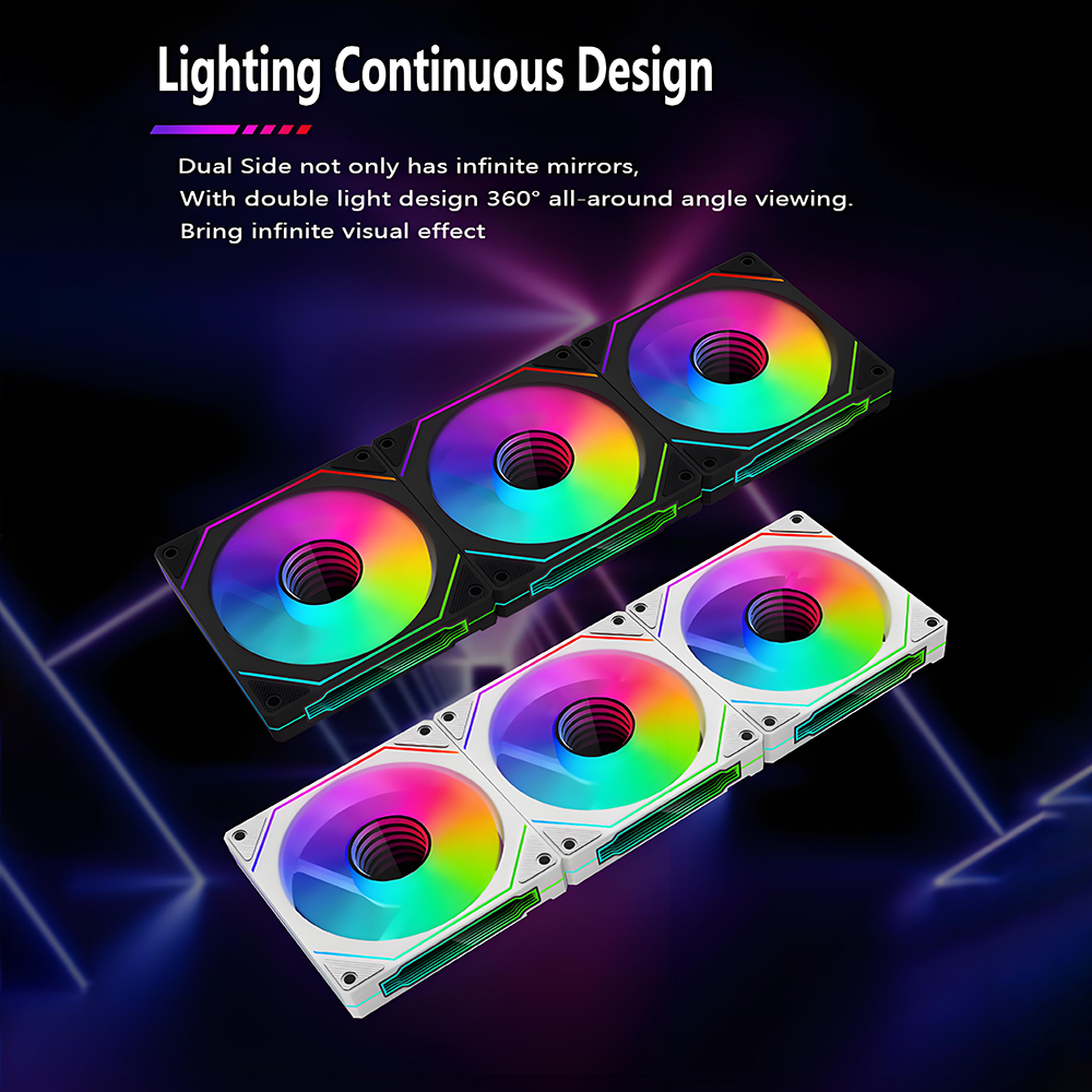 PRISM 4 PRO Computer Case Fan  - đánh giá và giá Esports Gaming Fan