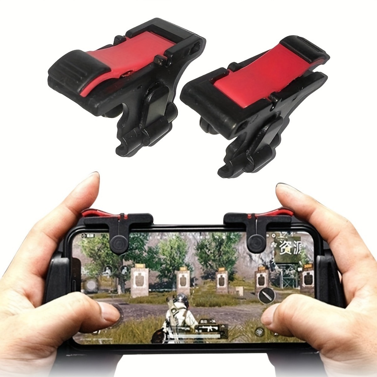 2Pcs Dual-Head Game Trigger &  - đánh giá và giá Esports Gaming Finger Sleeve