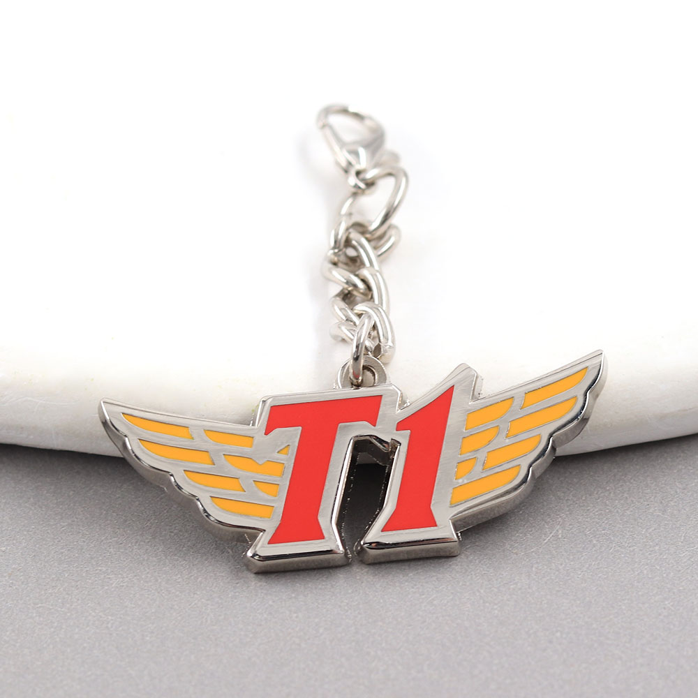 T1 Team Logo Metal Keychain En - đánh giá và giá Esports Gaming Logo