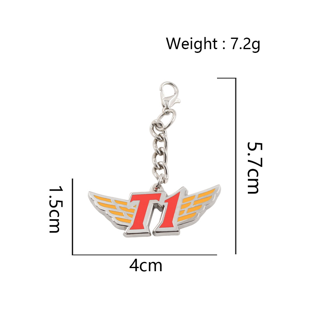 T1 Team Logo Metal Keychain En - đánh giá và giá Esports Gaming Logo