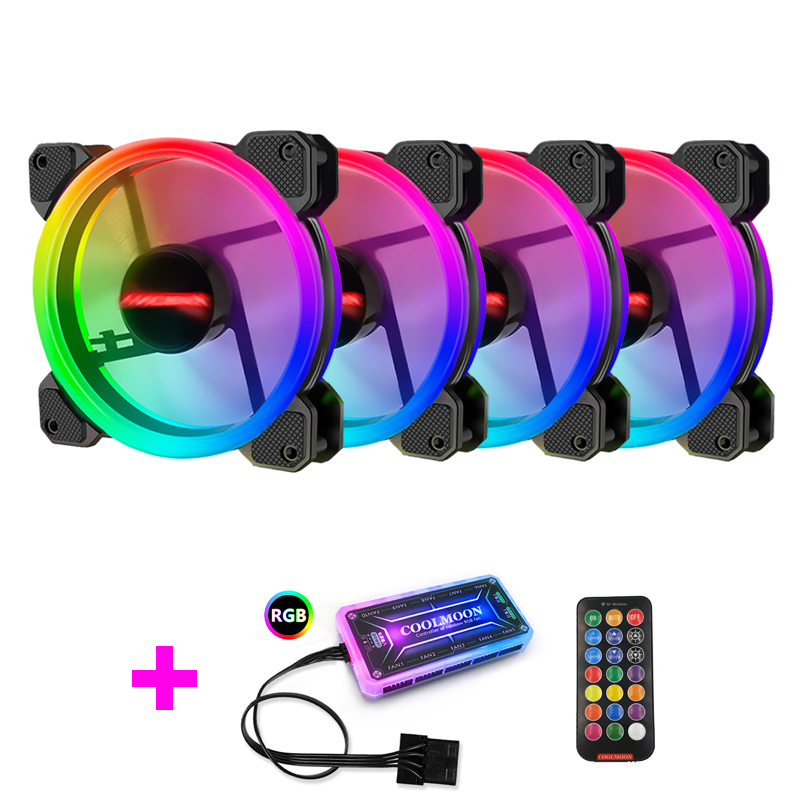 Coolmoon Case Fan PC Cooling R - đánh giá và giá Esports Gaming Fan