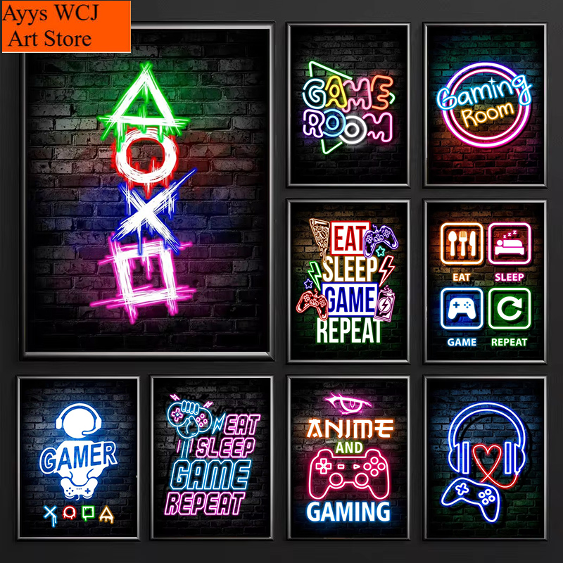 1pc frameless Canvas Painting  - đánh giá và giá Gaming Esports Esports