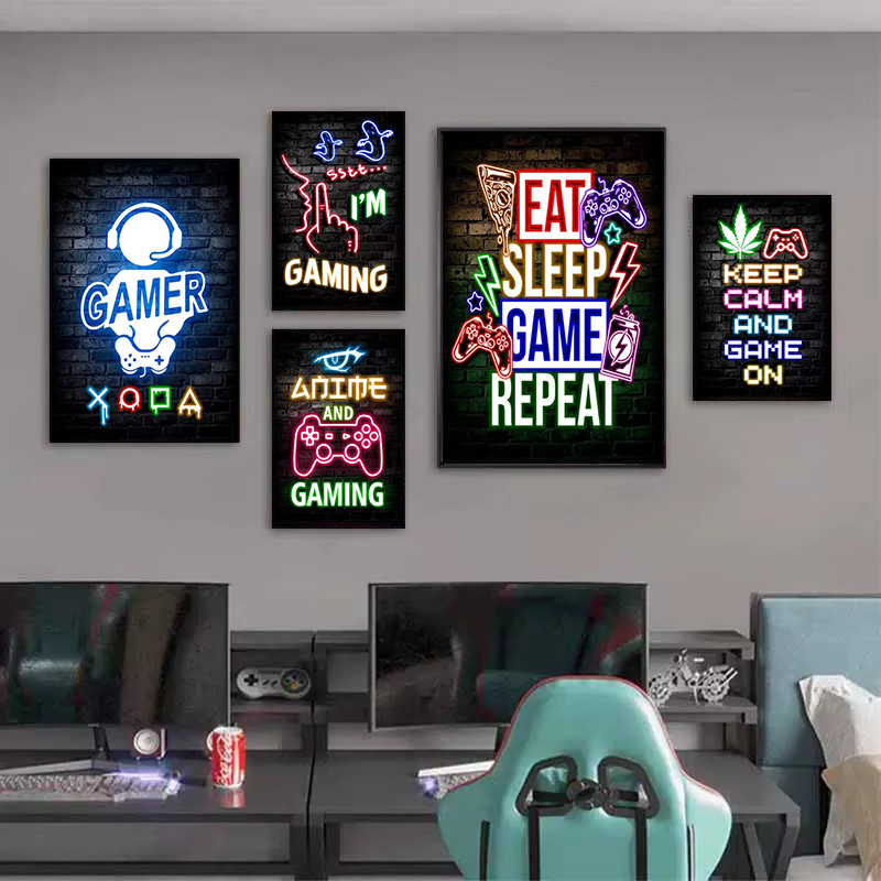 1pc frameless Canvas Painting  - đánh giá và giá Gaming Esports Esports