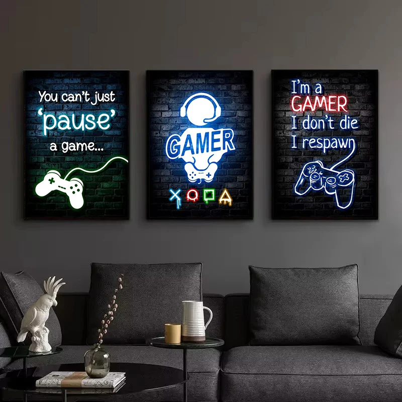 1pc frameless Canvas Painting  - đánh giá và giá Gaming Esports Esports