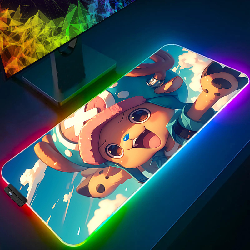 RGB Mouse Pad one piece Tony T - đánh giá và giá Mouse Gaming Esports
