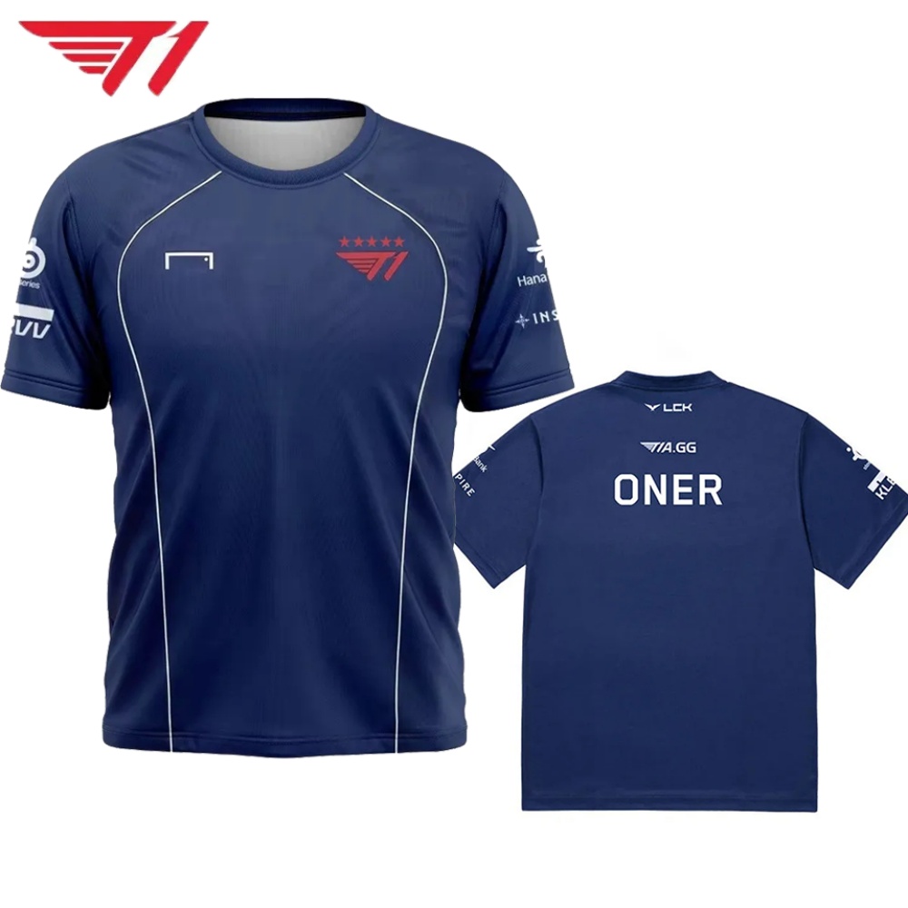 T1 Esports Jersey – Navy Blue  - đánh giá và giá Esports Gaming Logo