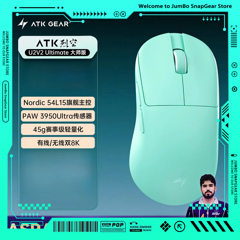 ATK BlazingSky U2V2 Wireless G - đánh giá và giá Mouse Gaming Esports