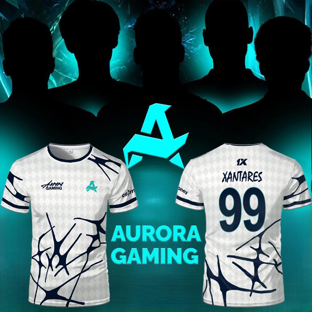 Esports Team Aurora Gaming Jer - đánh giá và giá Esports Gaming T Shirt