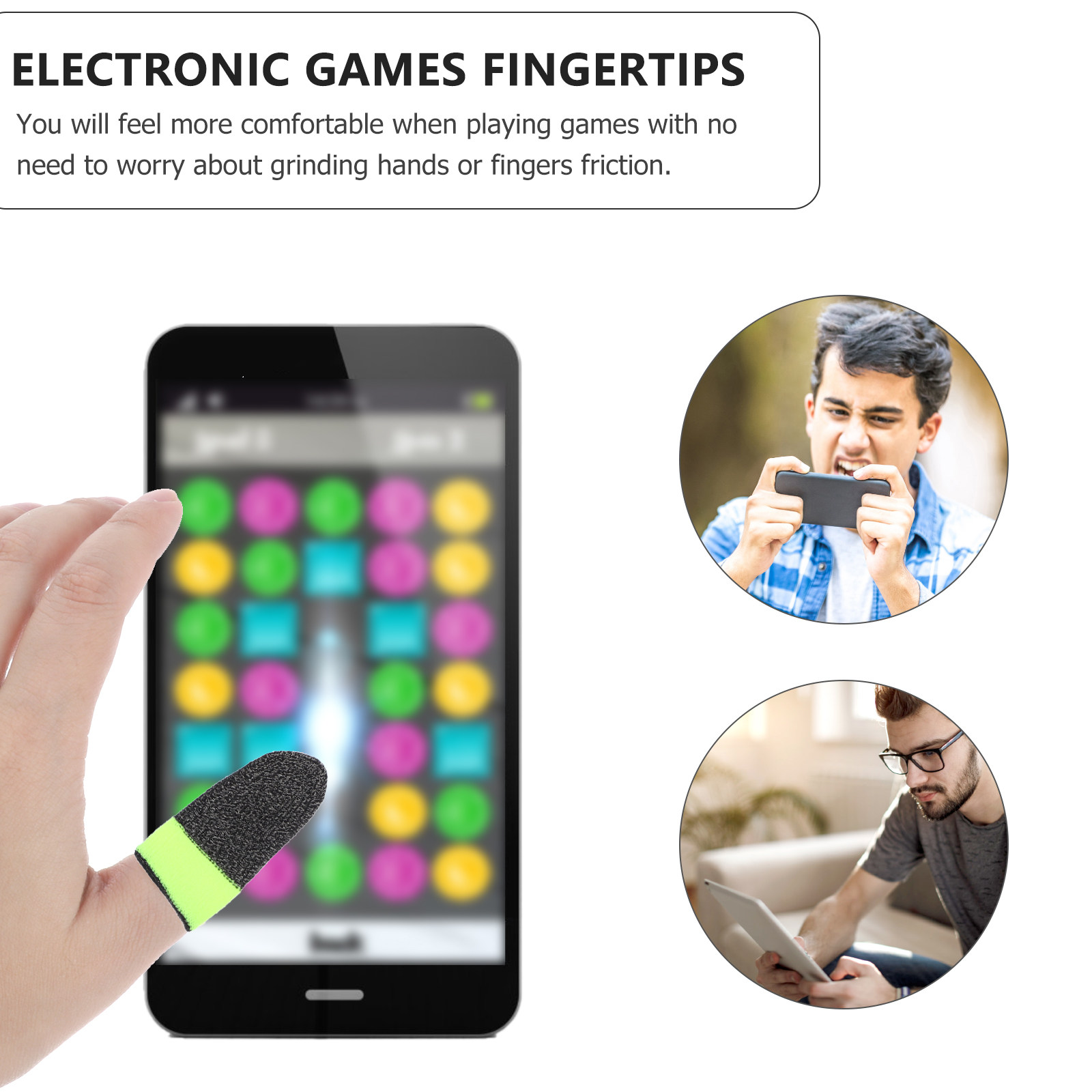 4Pairs Gaming Finger Sleeve Pr - đánh giá và giá Esports Gaming Finger Sleeve