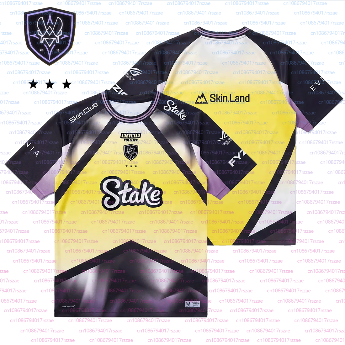 Gradient Design 2026 Team Vita - đánh giá và giá Esports Gaming T Shirt