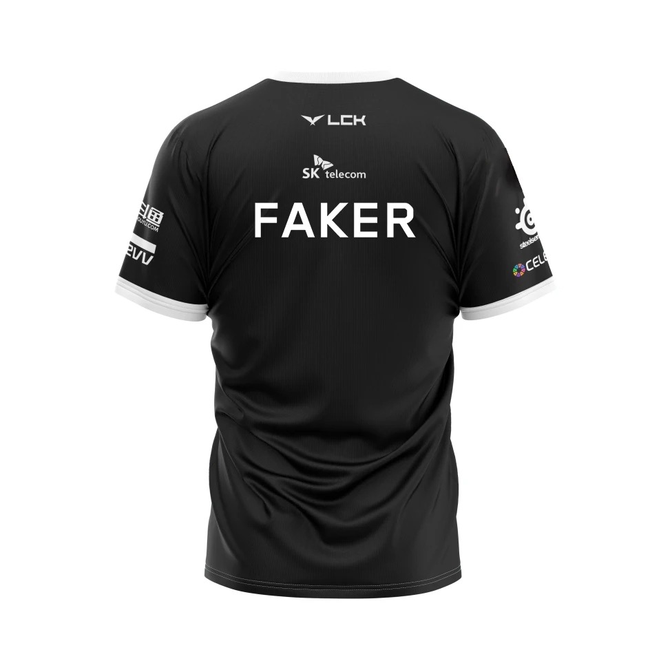 2025 League of Legends Skt T1  - đánh giá và giá Esports Gaming T Shirt