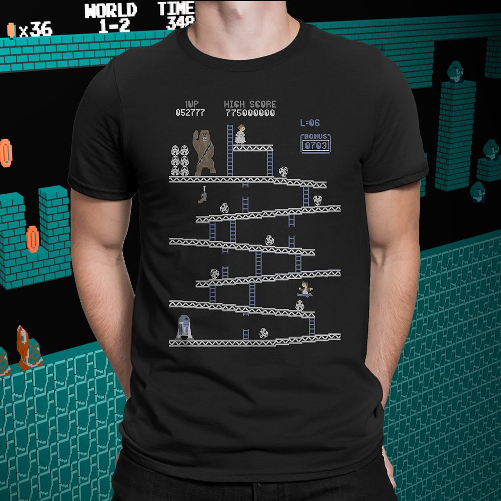 Donkey Kong T Shirt 8bit Pixel - đánh giá và giá Esports Gaming T Shirt