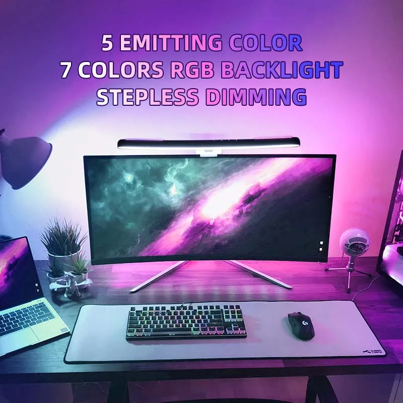 Curved LED Monitor Light Bar U - đánh giá và giá Gaming Monitor Curved
