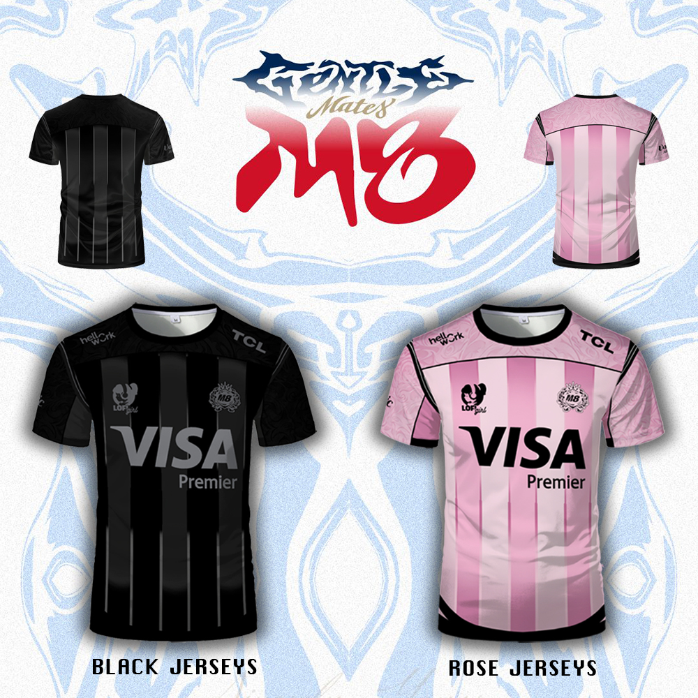 2026 New Gentle Mates Esports  - đánh giá và giá Esports Gaming T Shirt